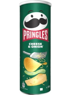Принглс Сыр и Лук чипсы картофельные