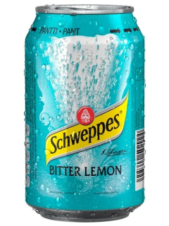 Швепс Биттер Лимон напиток безалкогольный ароматизированный газированный 